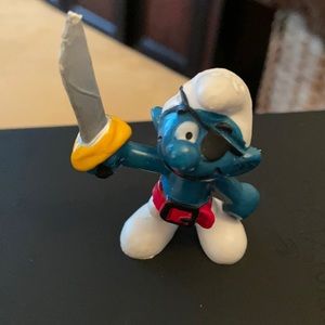 Vintage Pirate Smurf